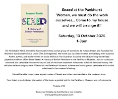 Sexed - Book Launch at the Pankhurst