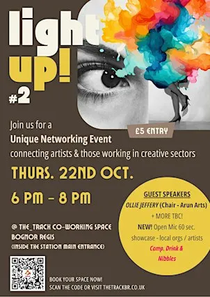 LIGHT UP 2! A UNIQUE EVENT CONNECTING THOSE WORKING IN CREATIVE SECTORS