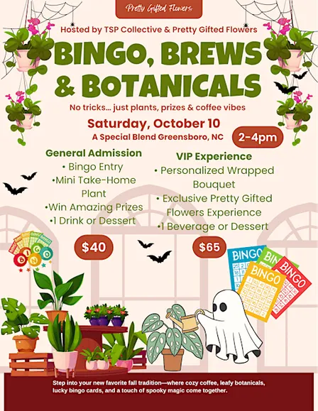 Bingo Brews and Botanicals