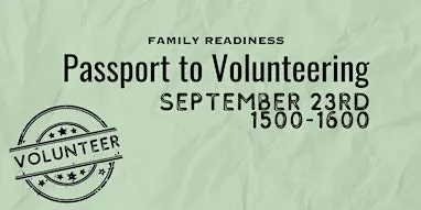 Passport to Volunteering