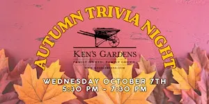 Autumn Trivia Night (Intercourse Location)