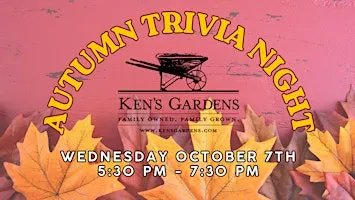 Autumn Trivia Night (Intercourse Location)