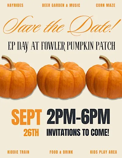 EP Day at Fowler Pumpkin Patch