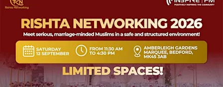Rishta Networking 2026 | Muslim Matrimonial Event