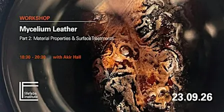 Mycelium Leather Part 2: Material Properties & Surface Treatments