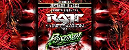 FREE SHOW FRIDAY Ratt / Poison / Tribute Night @ Cheers