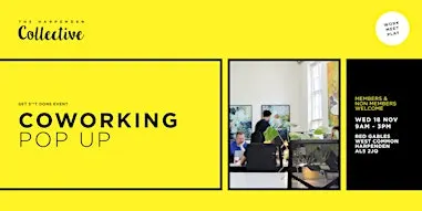 Monthly Coworking Pop Up
