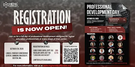 Higher Education Professional Development Day