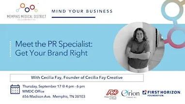 Mind Your Business Series: Meet the PR Specialist | Get Your Brand Right