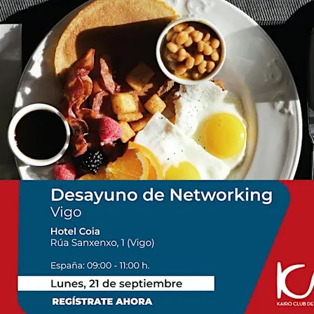 KCN Desayuno de Networking Vigo - 21 de septiembre