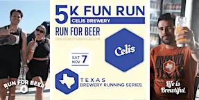 5k Beer Run x Celis Brewery | TX Brewery Running Series