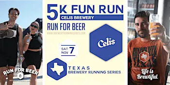 5k Beer Run x Celis Brewery | TX Brewery Running Series