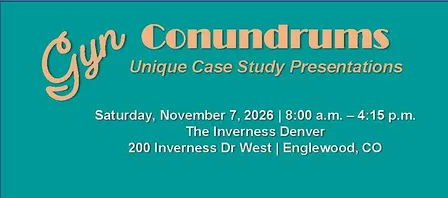 ACOG Colorado Gyn Conundrums 2026