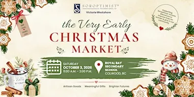 The Very Early Christmas Market