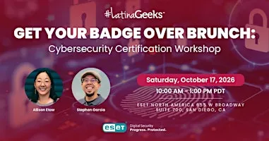 Cybersecurity Certification Workshop with ESET