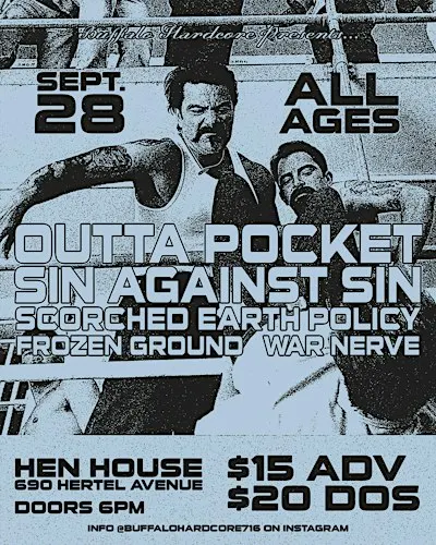 9/28 OUTTA POCKET, SIN AGAINST SIN, S.E.P + MORE