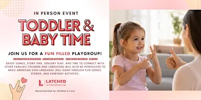 Baby & Toddler Time Free Event