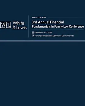 Financial Fundamentals in Family Law - November 9-10, 2026