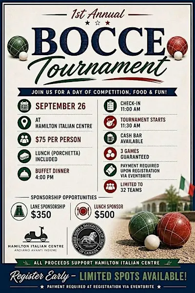Bocce Tournament