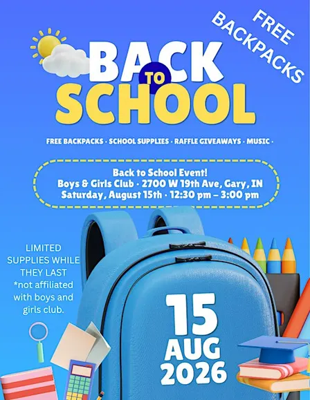 BACK TO SCHOOL EVENT