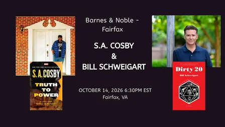 S.A. Cosby talks TRUTH TO POWER: A Luke Cage Marvel Crime Novel-B&N Fairfax
