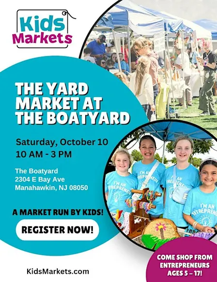 Kids Markets at the Yard Market at the Boatyard
