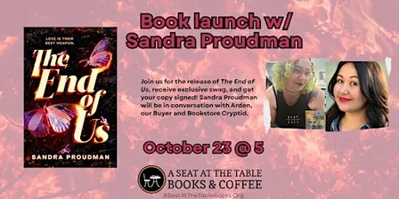 Book Launch & Signing w/ Sandra Proudman: The End of Us
