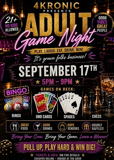 Adult Game Night