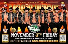 MAGIC HUNKS AUSTRALIA TAKEOVER ANDERSON, SC!!