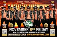 MAGIC HUNKS AUSTRALIA TAKEOVER ANDERSON,SC!!