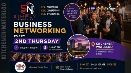 Simply Networking - Kitchener/Waterloo Networking Event