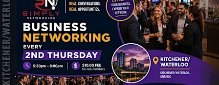 Simply Networking - Kitchener/Waterloo Networking Event