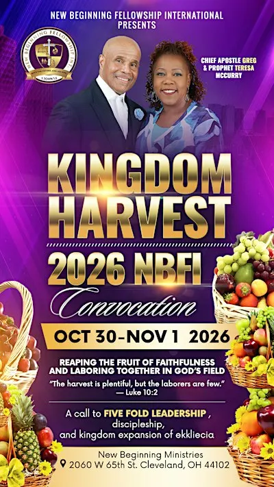 3rd Annual NBFI Convocation * Experience 3 powerful days of EQUIPPING !!!