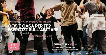 COS’È CASA PER TE? Esercizi sull’abitare_Lab