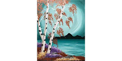 Radiant Azure - Paint and Sip in Cincinnati | Classpop!™