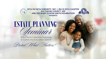 Mary Carter Smith Foundation Inc with Mu Xi Zeta Estate Planning Summit