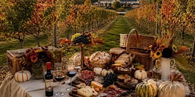 Fall Harvest Vineyard PicnicTable, a Seasonal Vineyard Pairing Experience