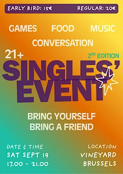 Christian Singles' Event (2nd Edition)