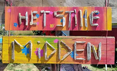 Het Stille Midden in een maisveld