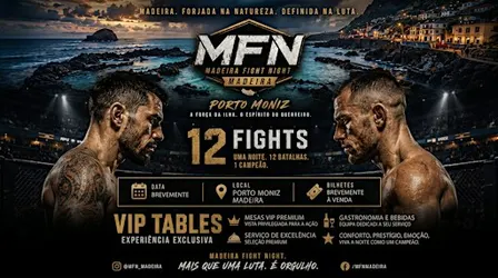 MFN - Madeira Fight Night - 26 Setembro