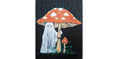 Ghost in the Rain - Paint and Sip in Sacramento | Classpop!™