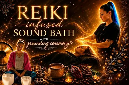 Reiki Infused Sound Bath With Grounding Ceremony