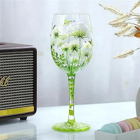 Wine trail - Garden Glass Painting