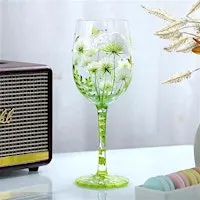 Wine trail - Garden Glass Painting