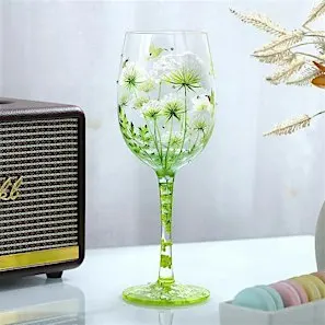 Wine trail - Garden Glass Painting