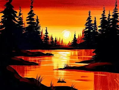 Wine trail - Vermont Painting & Sip