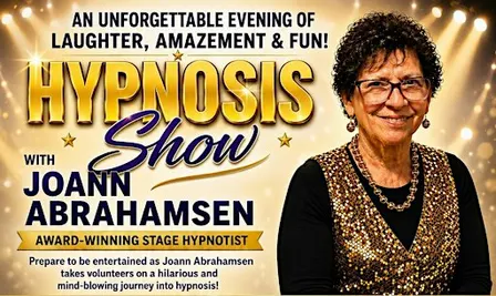 Hypnosis Show and Dinner with Joann Abrahamsen