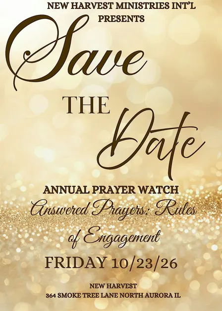 ANSWERED PRAYERS: RULES OF ENGAGEMENT ANNUAL PRAYER WATCH