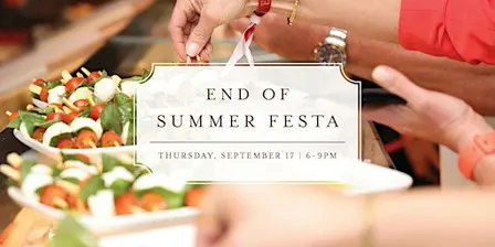 End of Summer Festa, Meet Me At Eataly