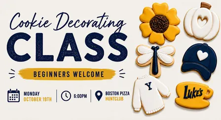Fall in Stars Hollow | Cookie Decorating Class